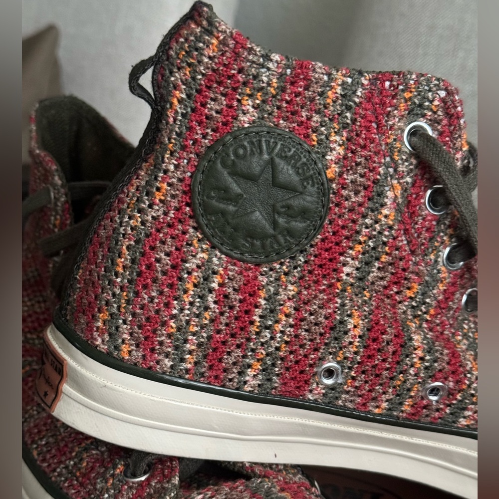 Converse Chuck Taylor All Star Missoni Fancy High-Tops unisex-Size 10.5 - Picture 7 of 16